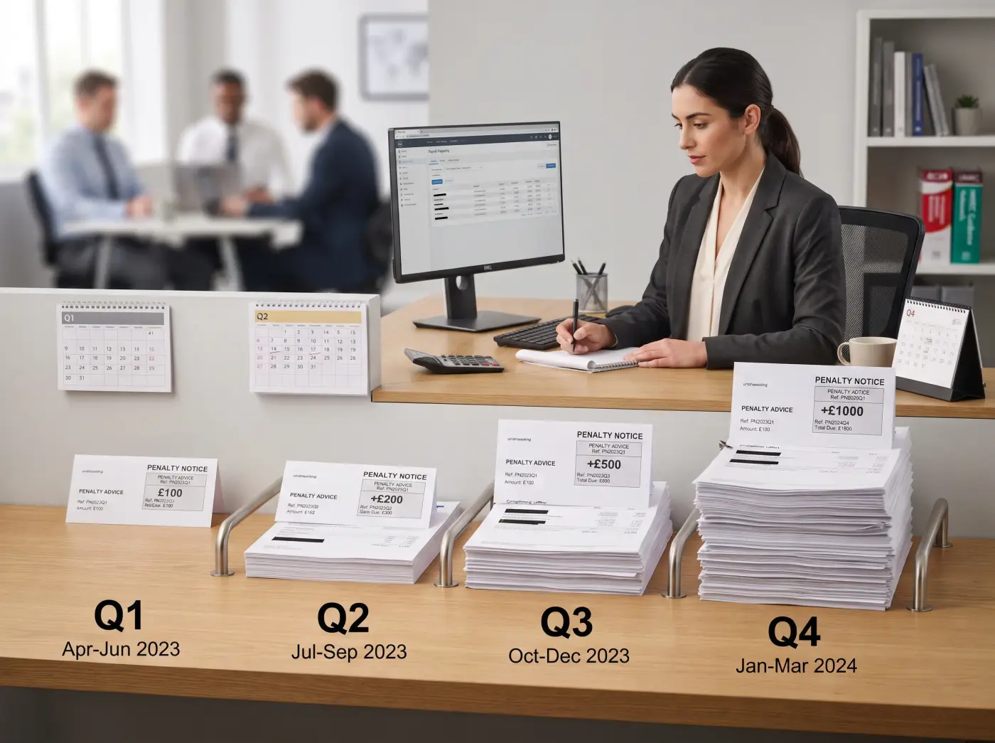 Quarterly Penalty Notices and How They Stack Up Fast