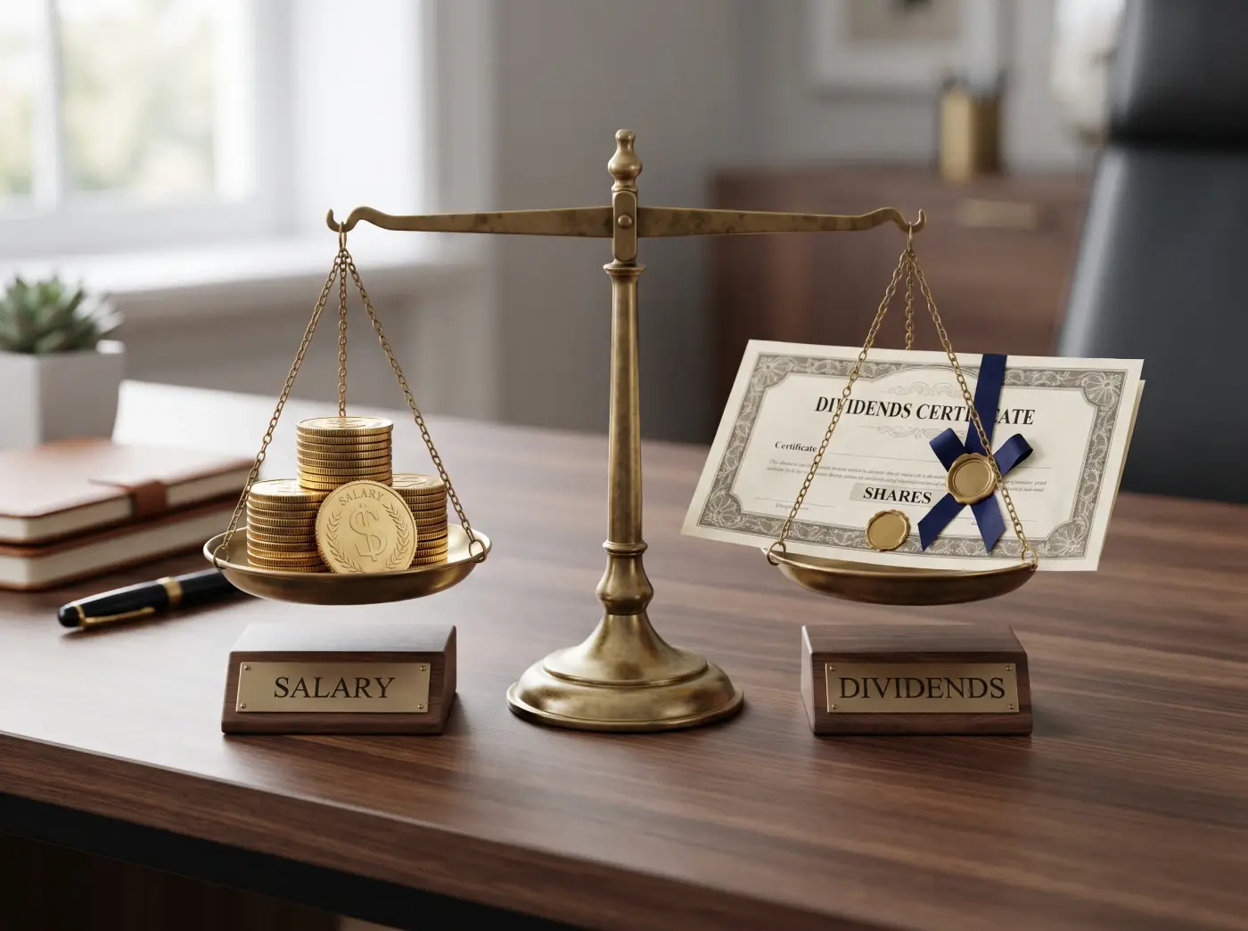 The Salary and Dividend Split
