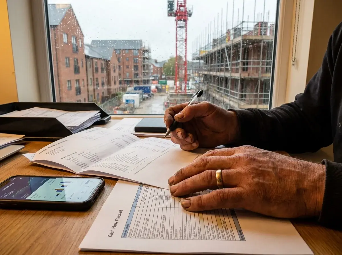 Managing cash flow in construction