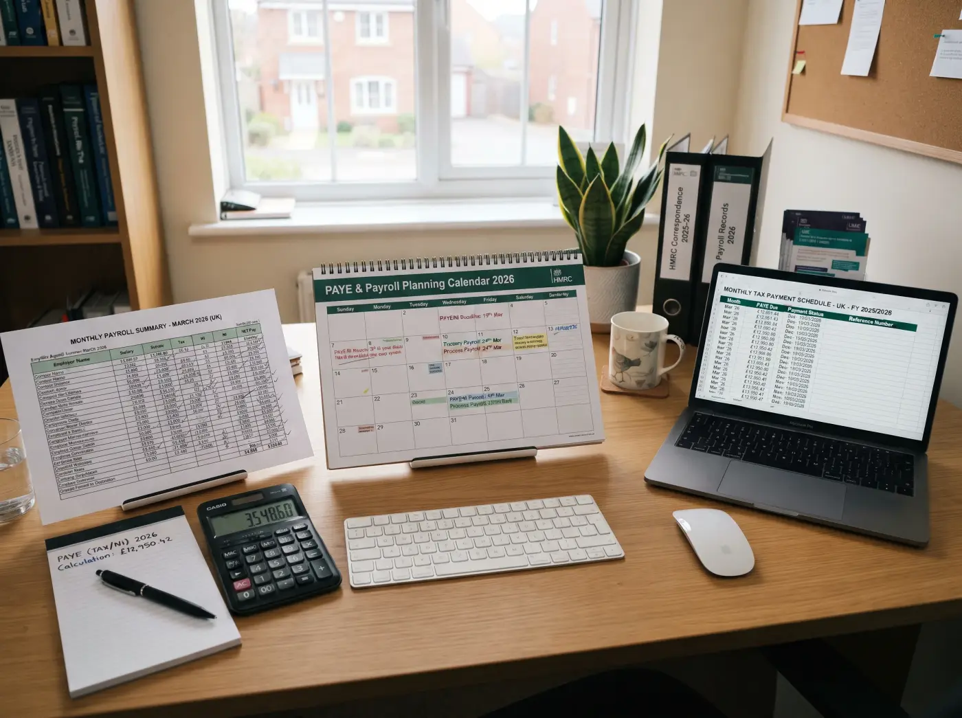 Budgeting Monthly for PAYE Liabilities