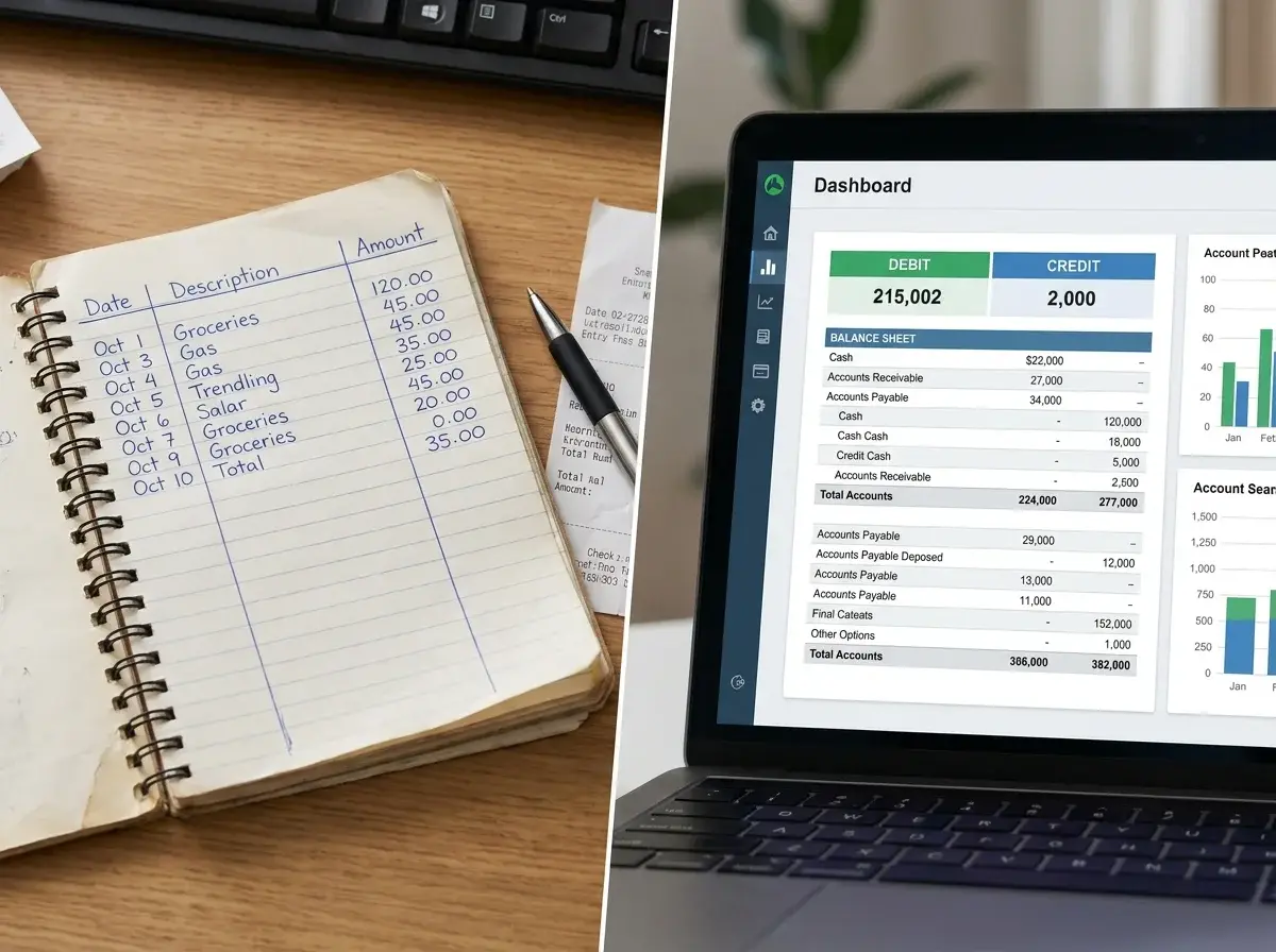 Single-Entry vs Double-Entry Bookkeeping