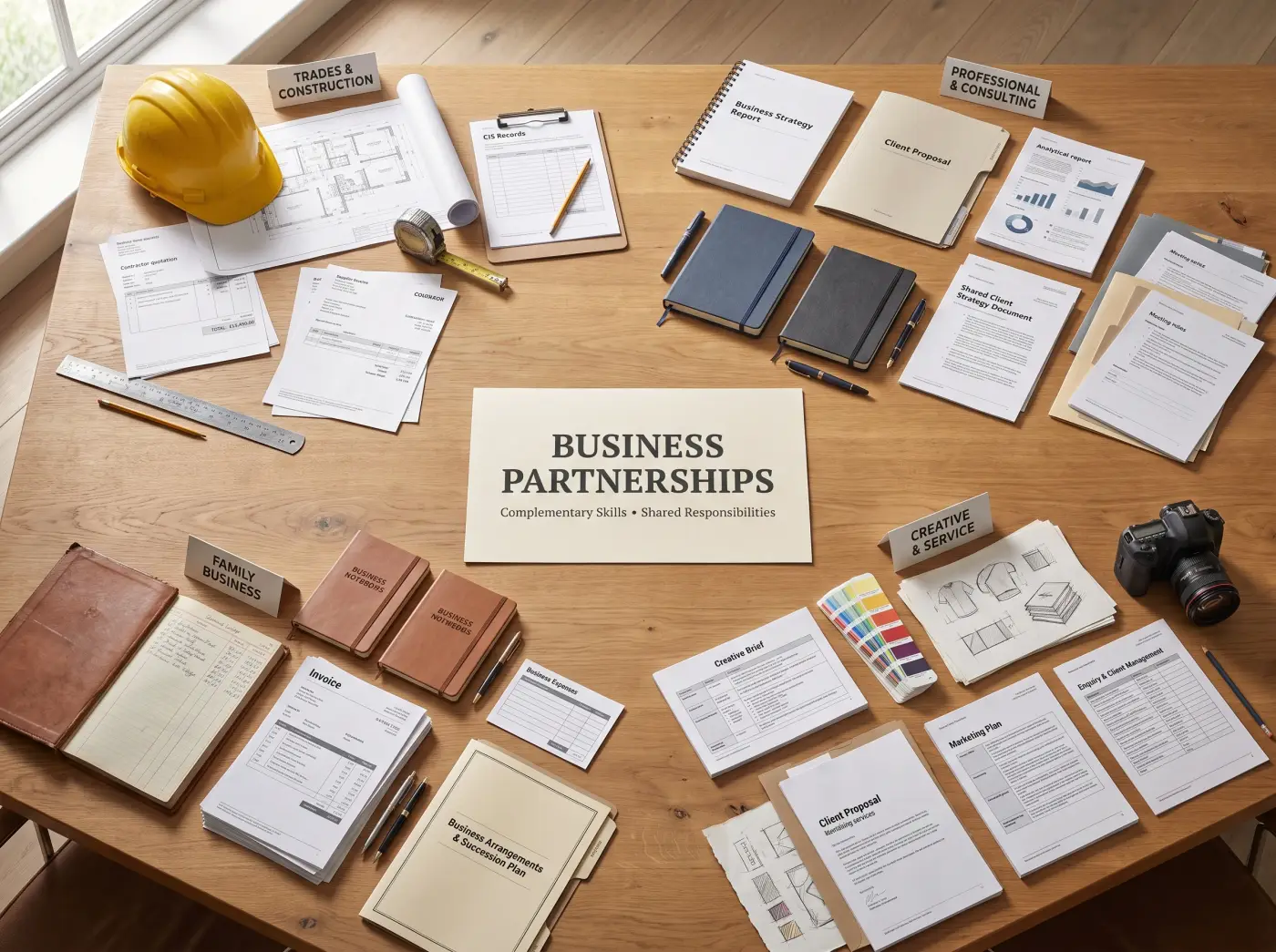Examples of Businesses That Can Work Well as Partnerships