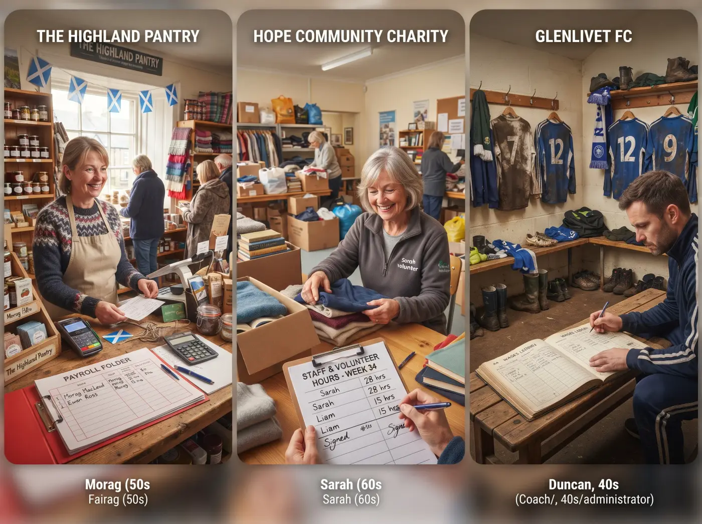 Businesses, Charities, and Community Amateur Sports Clubs